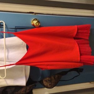 2X beautiful red Lacey shirt at the bottom